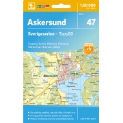 47 Askersund Sverigeserien 1:50 000